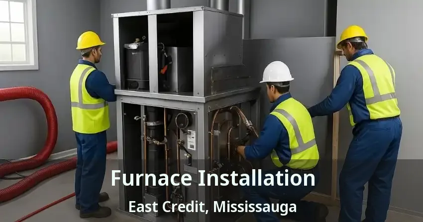 Furnace Installation East Credit, Mississauga - ON