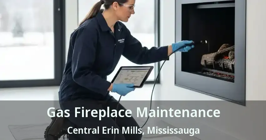 Gas Fireplace Maintenance Central Erin Mills, Mississauga - ON