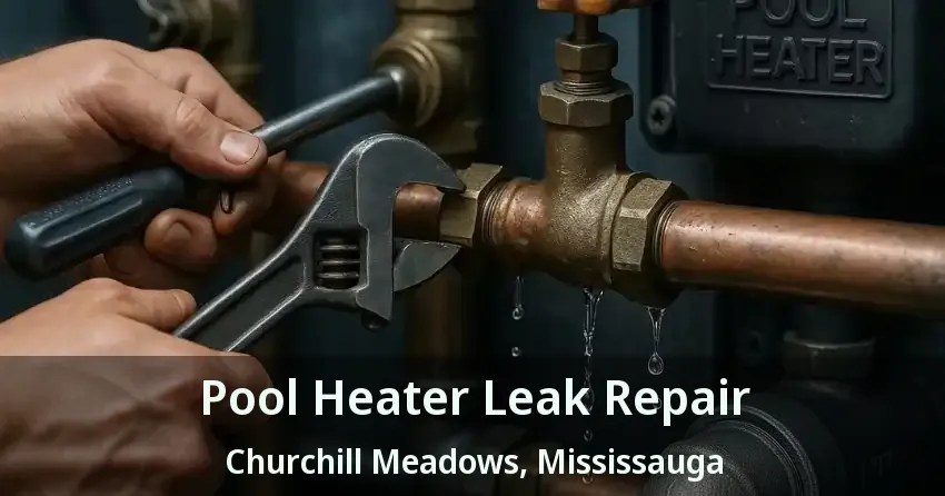 Pool Heater Leak Repair Churchill Meadows, Mississauga - ON
