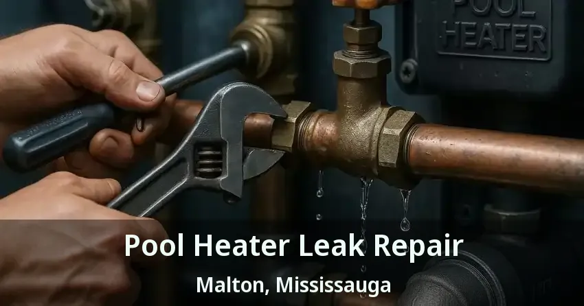 Pool Heater Leak Repair Malton, Mississauga - ON